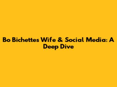 Bo Bichette's Wife & Social Media: A Deep Dive