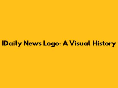 IDaily News Logo: A Visual History