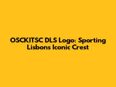 OSCKITSC DLS Logo: Sporting Lisbon's Iconic Crest